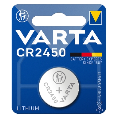 Varta Lithium CR2450 1pc Battery