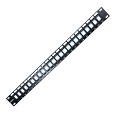 Kuwes 1U 24 Port Snap-In Keystone Type Patch Panel