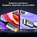 Unitek DisplayPort 1.4 to HDMI 2.1 Cable 8K60Hz 1.8m V1610A02