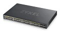 Zyxel Switch PoE Gigabit Managed Cloud 48PoE + 4RJ45/SFP Combo +2SFP 375W GS192048HPV2