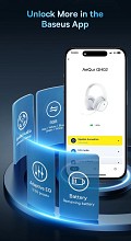 Baseus Wireless Headphones For PS5/PC/Switch Gaming AeQur GH02 Black