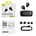 Baseus Headphones In Ear Beans TWS Bowie E18 Black