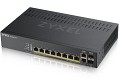Zyxel Switch PoE Gigabit Managed Cloud 8PoE + 2RJ45/SFP Combo 130W GS1920-8HPV2