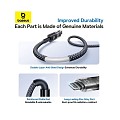 Baseus Cable Lightning to USB-C Display 2 Series Braided 20W 1.0m Black
