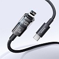 Baseus Cable Lightning to USB-C Display 2 Series Braided 20W 1.0m Black