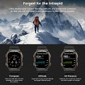 Kospet TANK M3 ULTRA Rugged Smartwatch GPS Silicone Black