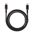 Baseus Cable USB-C to USB-C Dura Braided 1.0m 100W Black+Red