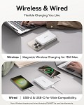 Baseus Powerbank Wireless 22.5W 10000mAh 15W Qi2 Airpow  White