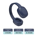SonicGear Headphones Bluetooth AIRPHONE 3 Type-C Indigo Blue