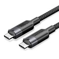 Vention IT Cable USB-C 3.2 Gen2 M-M 1.0m Braided Aluminum Black TRGBF