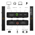 j5create Capture Card Dual HDMI to USB-C/A 1080p 3.5mm/DSLR/PD Windows/Android JVA06