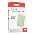 Verbatim Powerbank Wireless Magnetic 10000 Green 32228