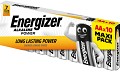 Energizer Alkaline AA (10pcs) Alkaline Power