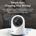 Baseus Security P1 Pro Indoor Camera 3K White EU