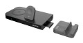 Unitek P1222B 5-in-1 MagMighty Combo 48W 3x Wireless Charging Areas 1x USB-A 1x USB-C