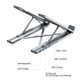 Unitek Stand for Laptop Foldable w/Hub 2xUSBA/1xC/HDMI/SD/PD100W D1137A