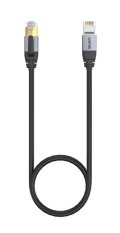 Unitek Network Patch Cable CAT8 Black 20.0m C18149A-20M
