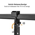 Brateck TV Mount 80x40 Turn 2-Arm 72cm 80kg LPA77-483