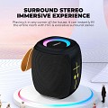 SonicGear Portable Speaker TWS BT/USB/FM/RGB SONICGO! 5 Storm White