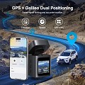 Baseus Car Dashcam Front 3K GPS+Solar PrimeTrip VD1 Black