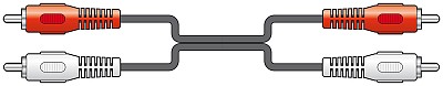 AV:link 2RCA to 2RCA Cable 10.0m 112.060UK