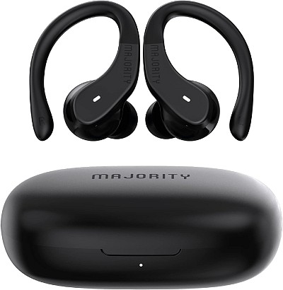 Majority TRU-Sport TWS Earphones IPX7 Black