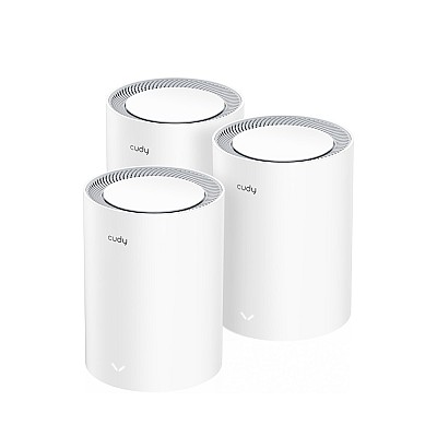 Cudy Whole Home Mesh AX1800 Dual Band Gigabit Wi-Fi 6 3-Pack M1800