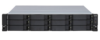 QNAP 12-Bay Rackmount JBOD Storage Enclosure with Redundant PSU TL-R1200S-RP