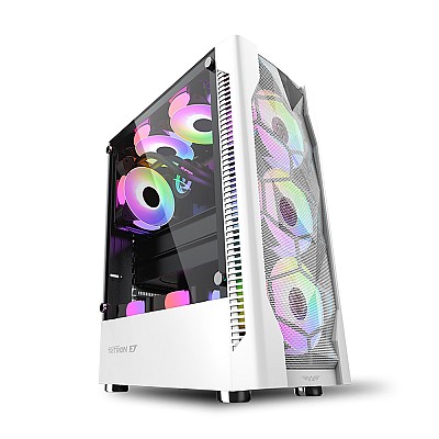 Armaggeddon Gaming Case ATX 3xARGB TRITRON 3 White