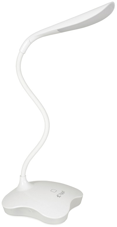 LYYT Desk Lamp with Nightlight USB/Battery Powered White 410.426UK