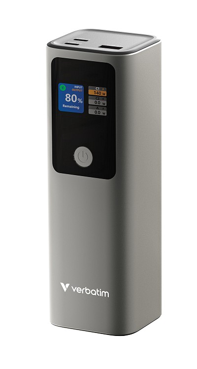 Verbatim Powerbank 27000 183W 2xUSBC+USB-A Charge n Go