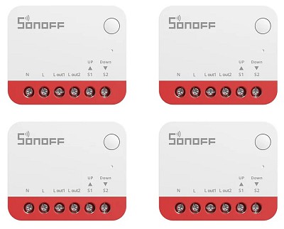 Sonoff Zigbee MINI-RBS For Roller Shutter (4 pack )