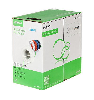 Dahua CAT5e Cable CCA 305m Orange DH-PFM922I-5EUN-C
