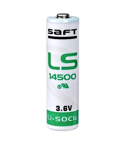 Saft Lithium Thionyl Chloride LS14500 AA 3.6V Battery (1pc)