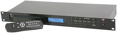 Adastra AD-400 CD Player with USB/SD/FM Remote Control 1U 952.982UK