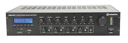 Adastra RM244V v2 4Z 240W FM/USB/BT with Paging 953.244UK