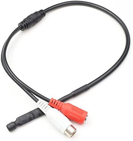 Casview CCTV Camera Microphone with Adjustable Sensitivity CAP-401AP