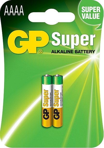 GP AAAA Super Alkaline Battery (2pcs) 656.603UK