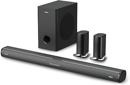 Majority EVEREST 5.1 Soundbar 300W with Detachable Wireless Satellite Speakers & Wireless Subwoofer