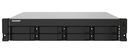 QNAP NAS 8-Bay Tower ANL Quad-Core, 4GB RAM, Redundant PSU, PCIe Slot, 10GbE SFP+ & 2.5GbE TS-832PXU-RP