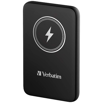 Verbatim Wireless Magnetic Slim Powerbank Qi2 15W 10000mAh Black