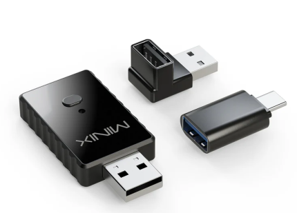 MINIX CAR Wired to Wireless CarPlay & Android Auto USB Dongle CA505