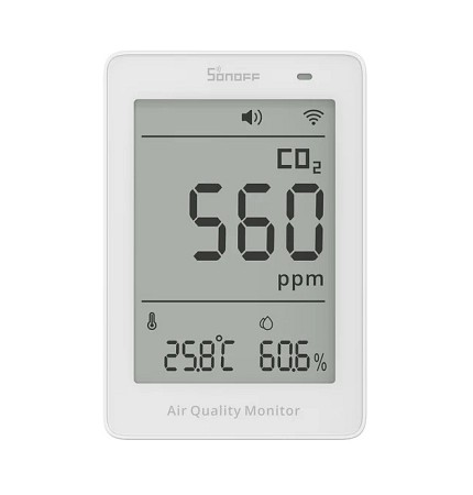 Sonoff Smart Sensor AirGuard For CO2 With Matter (Air Quality Monitor)