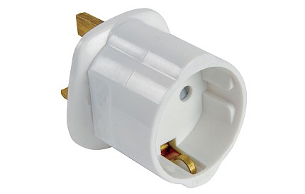 Mercury European Schuko to UK Adapter 429.829UK