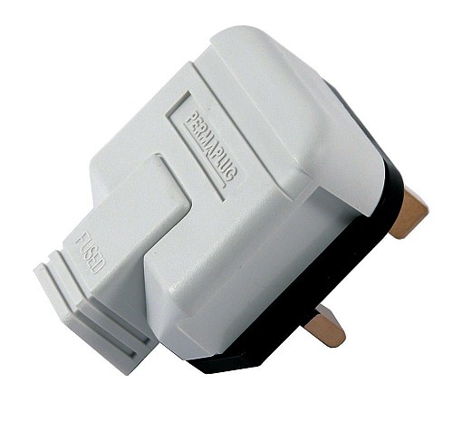 Permaplug Fused UK Power Plug 13A