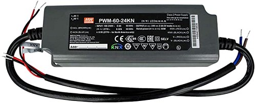Meanwell PWM-60-24KN KNX LED Driver 60W 12V