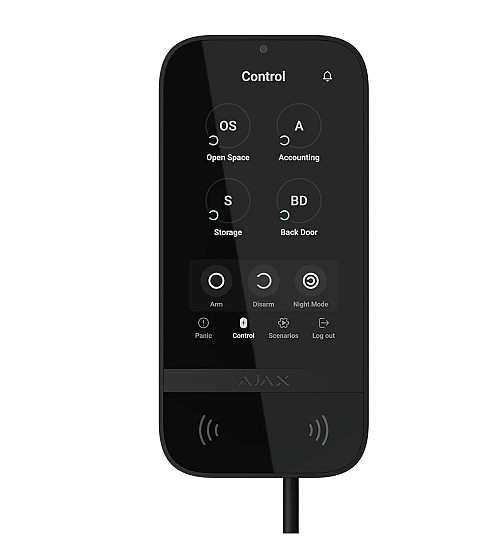 AJAX FIBRA KeyPad TouchScreen