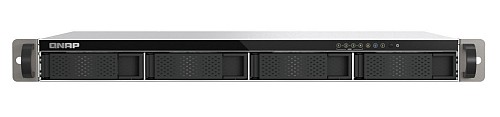 QNAP NAS 4-Bay Rackmount Short-Depth ARM Quad-Core, 4GB RAM, Dual 2.5GbE Ports & USB 3.2 TS-433eU