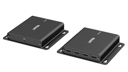 Unitek USB Extender over Ethernet 150m 4Port Hub 5V2A PSU U1222ABK