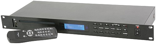 Adastra AD-400 CD Player with USB/SD/FM Remote Control 1U 952.982UK